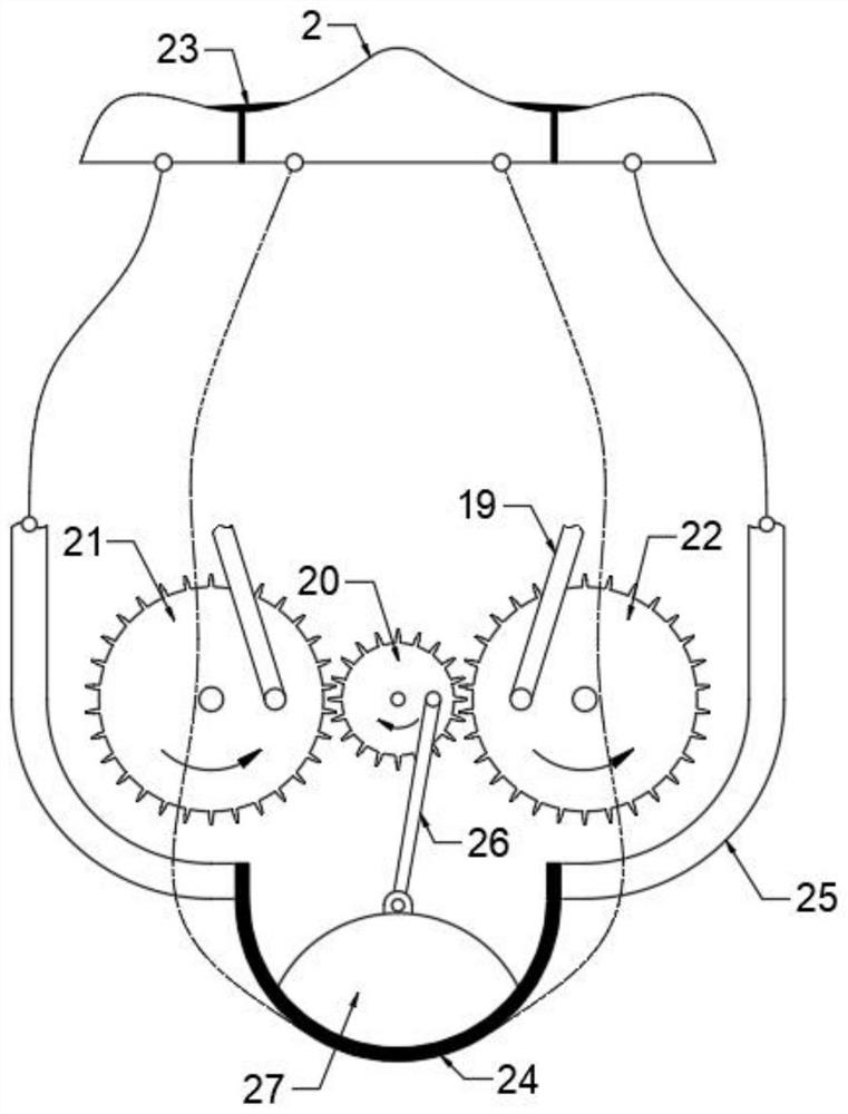 Multi-stage sorting type medical back correction device