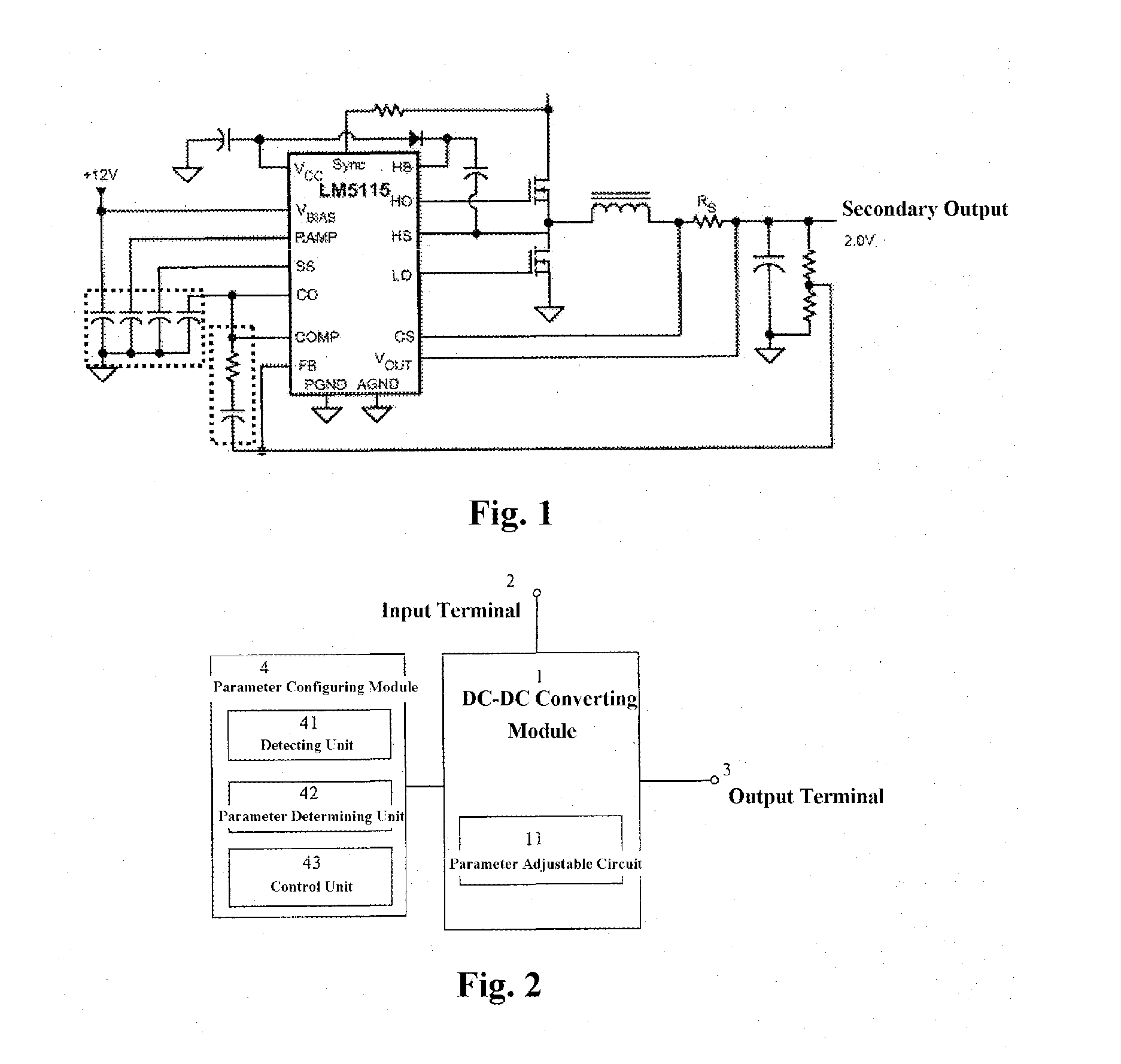 Power circuit and portable ultrasound detecting device comprising same