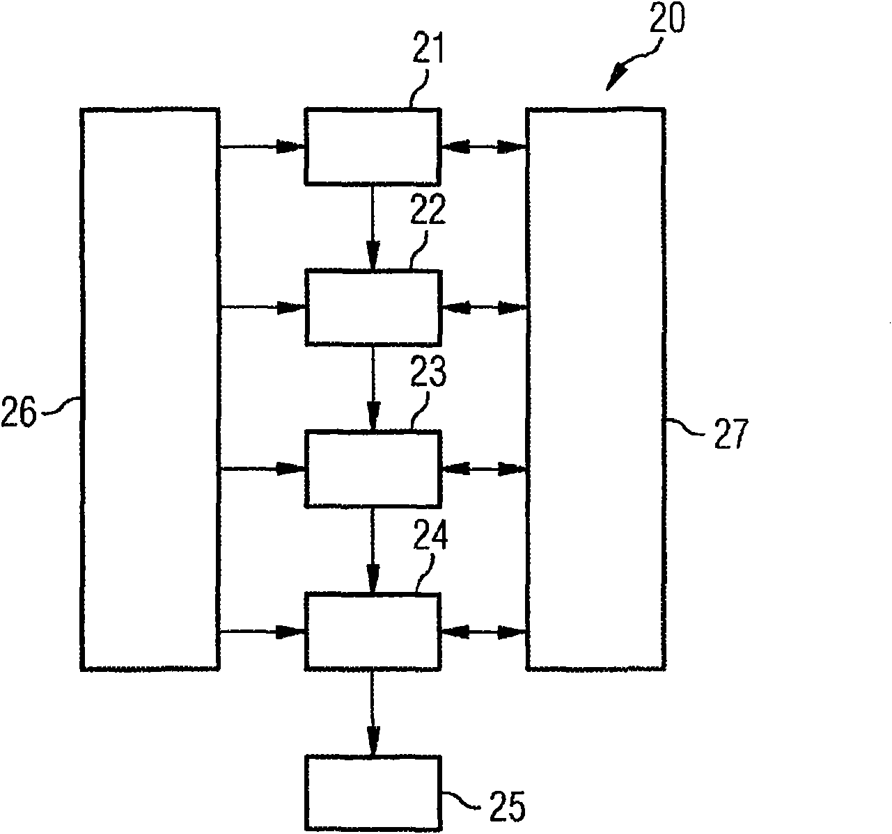 Device and method for controlling a drive unit