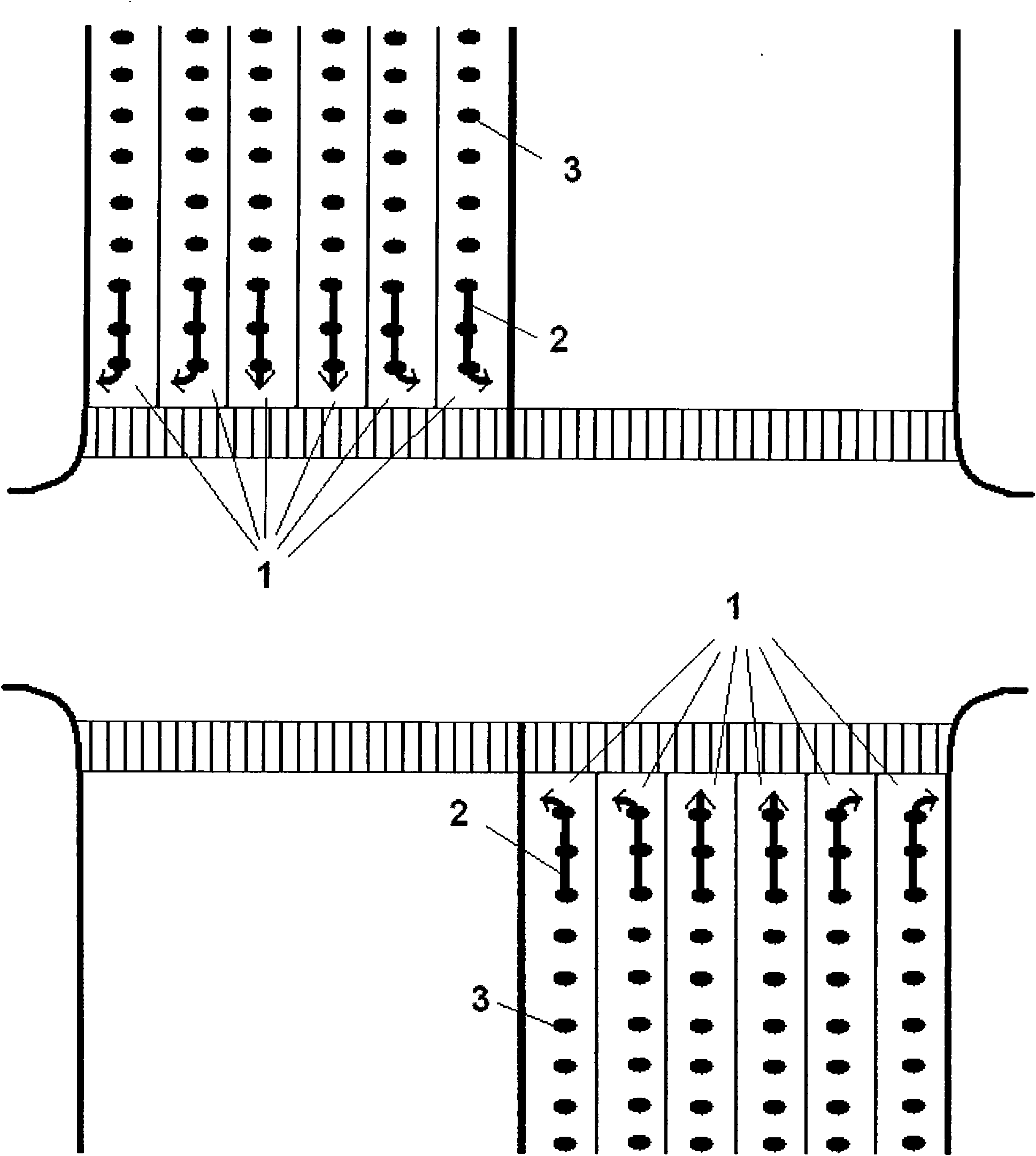 Vehicle road intersection information display system