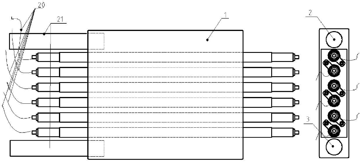 Resistor, radiator and combined equipment of resistor and radiator