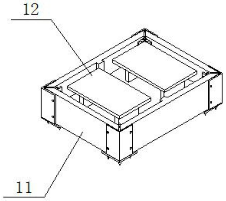 Fabricated building with prefabricated fabricated foundation