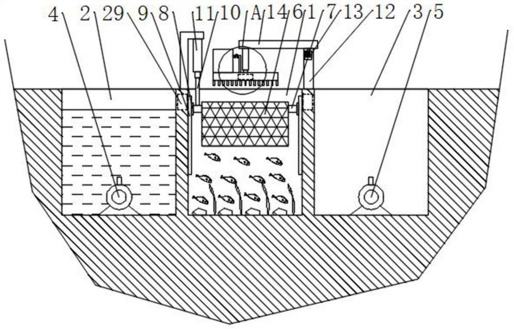 A kind of ecological pearl breeding system for pearl cultivation and using method thereof