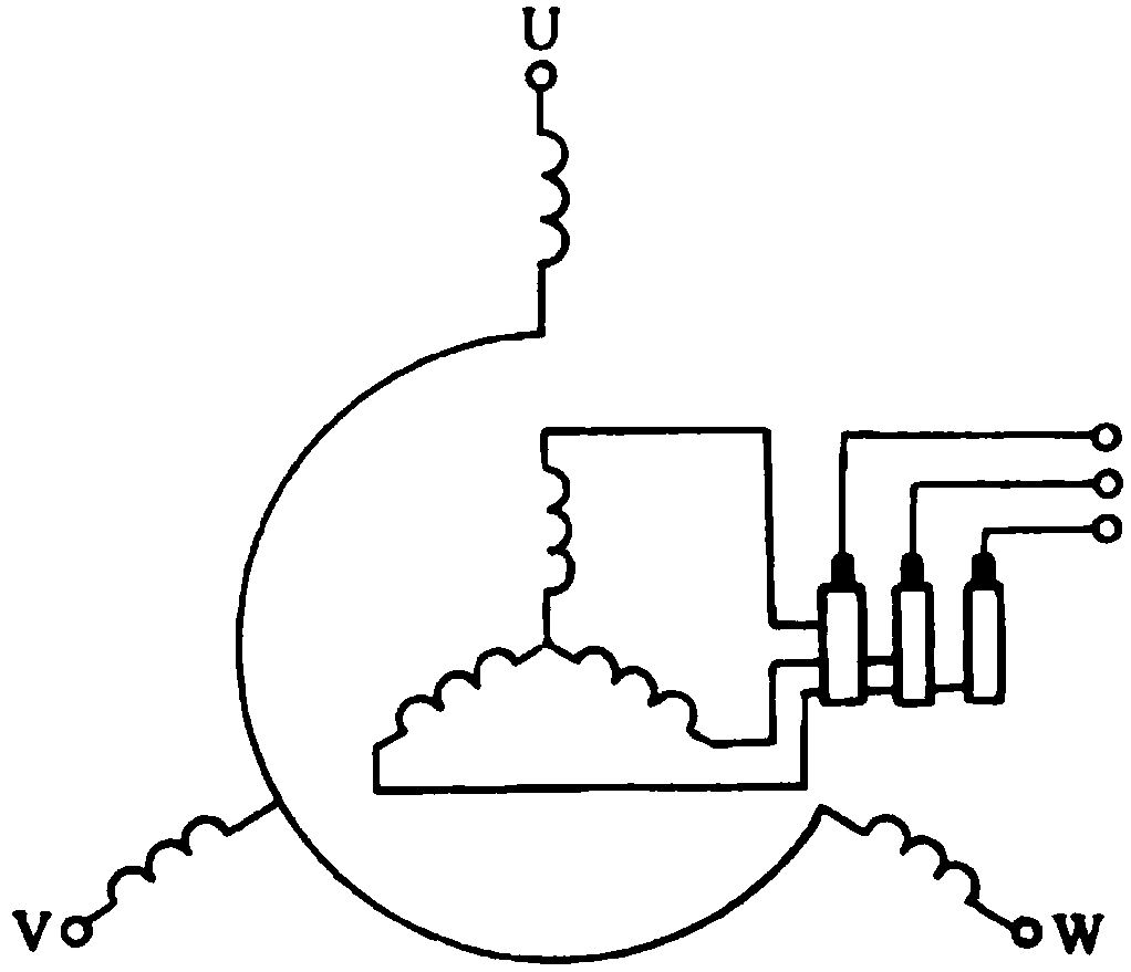 A brush lifting control system and method for a high-voltage winding motor