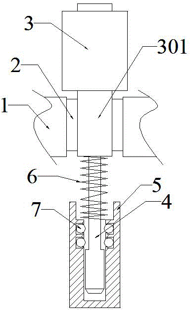 Counterweight tension roller mechanism