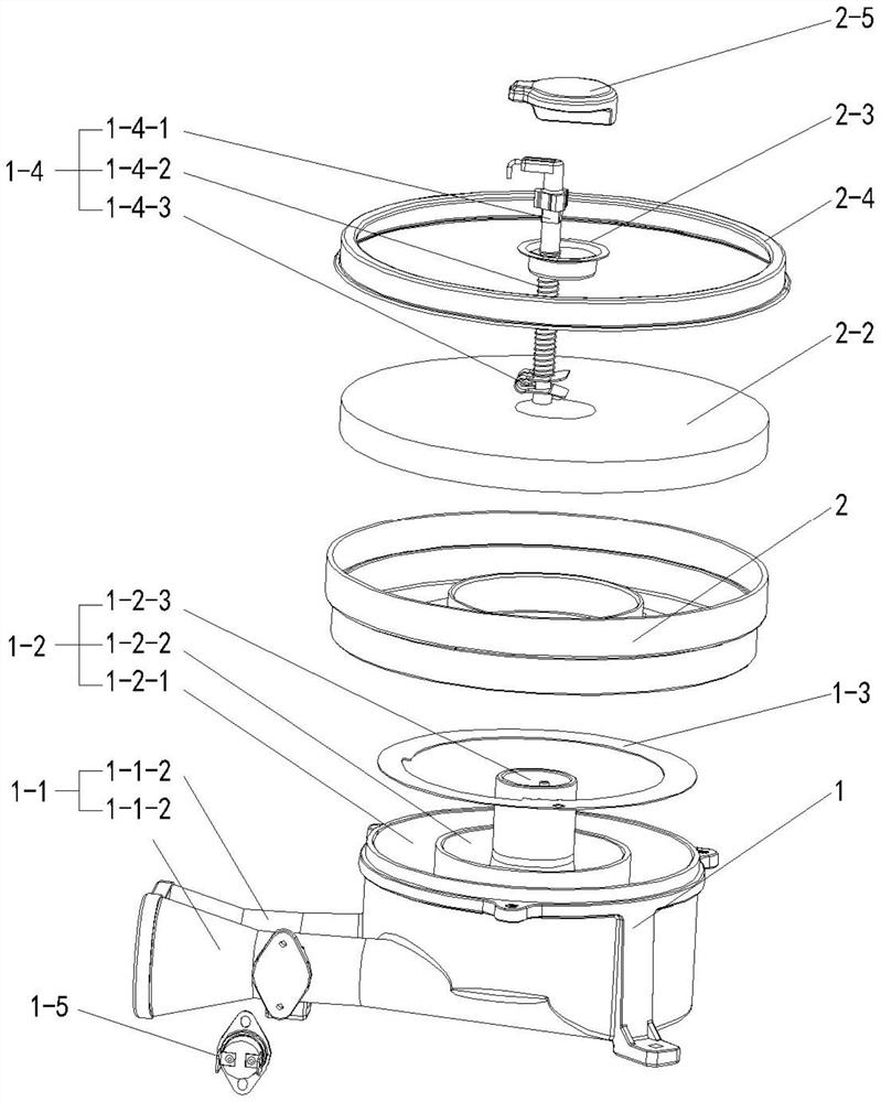 Efficient split type infrared burner of infrared stove