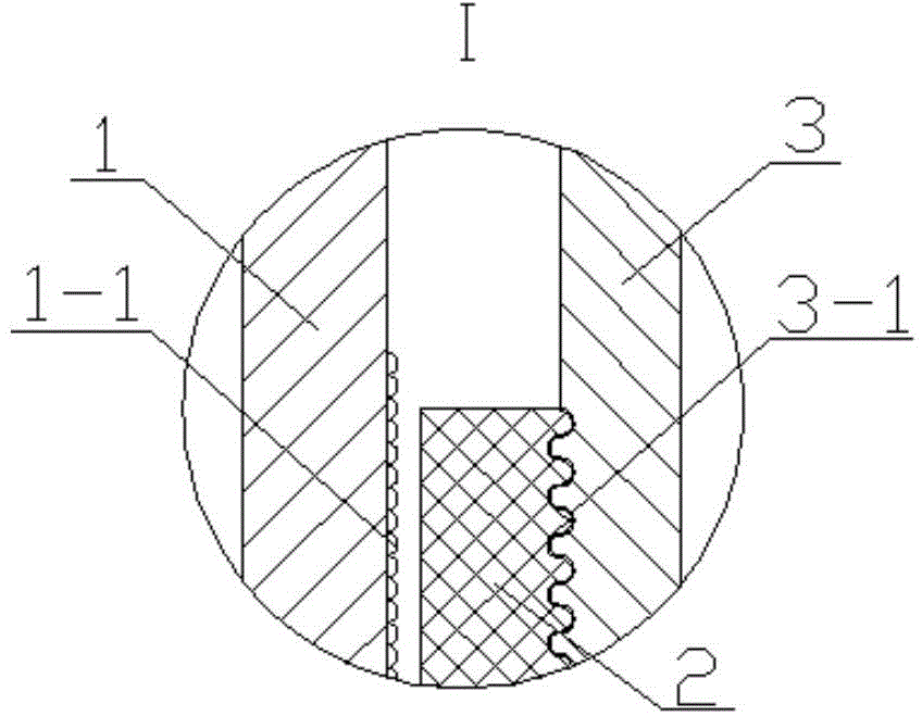 Metal rubber bearing and sealing-based expandable liner hanger joint