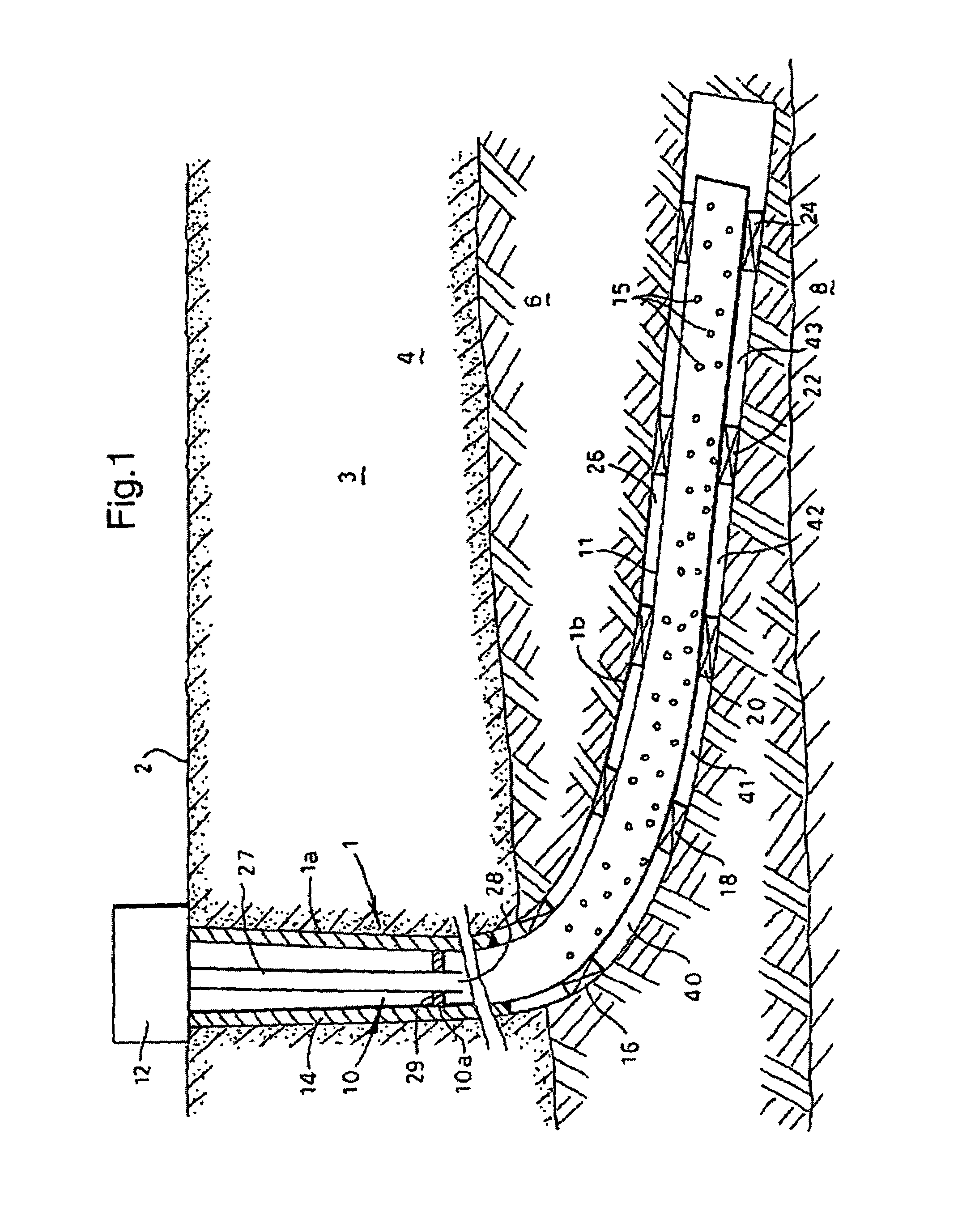 Wellbore system with annular seal member