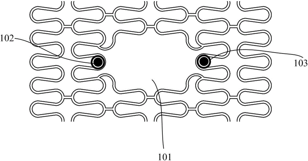 Heart stent and heart stent conveying and releasing device