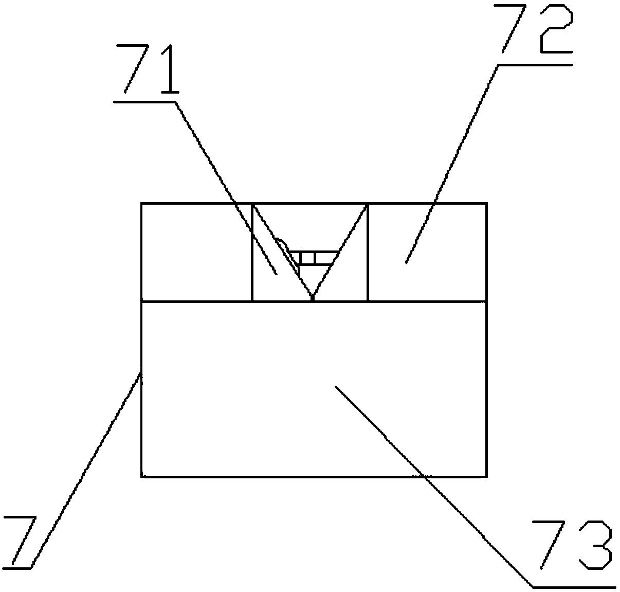 Double-knife hot-cutting machine for safety rope