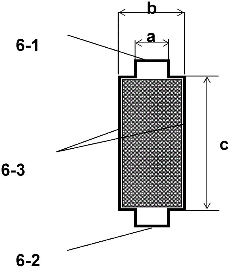 Small-size oxygen measuring device based on porous material gas cell