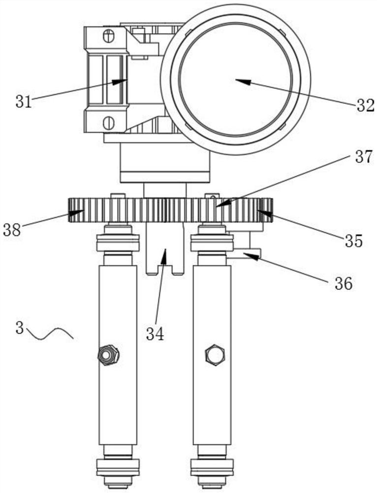Raw material melting treatment system for film production