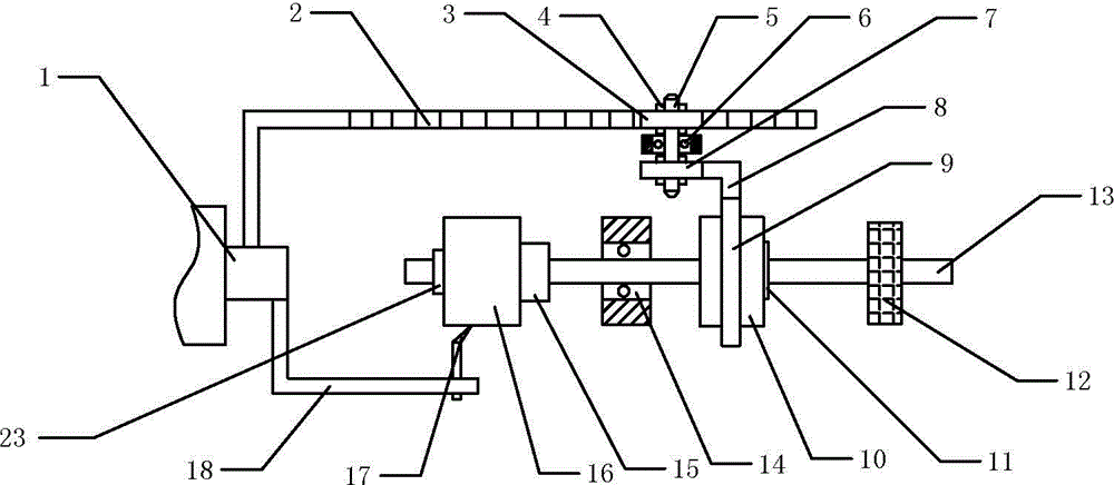 Device for machining multi-start threads