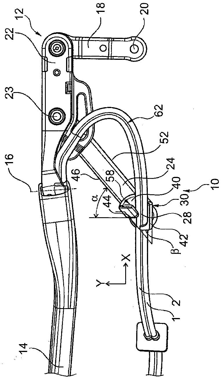 Wiper arm apparatus for motor vehicles