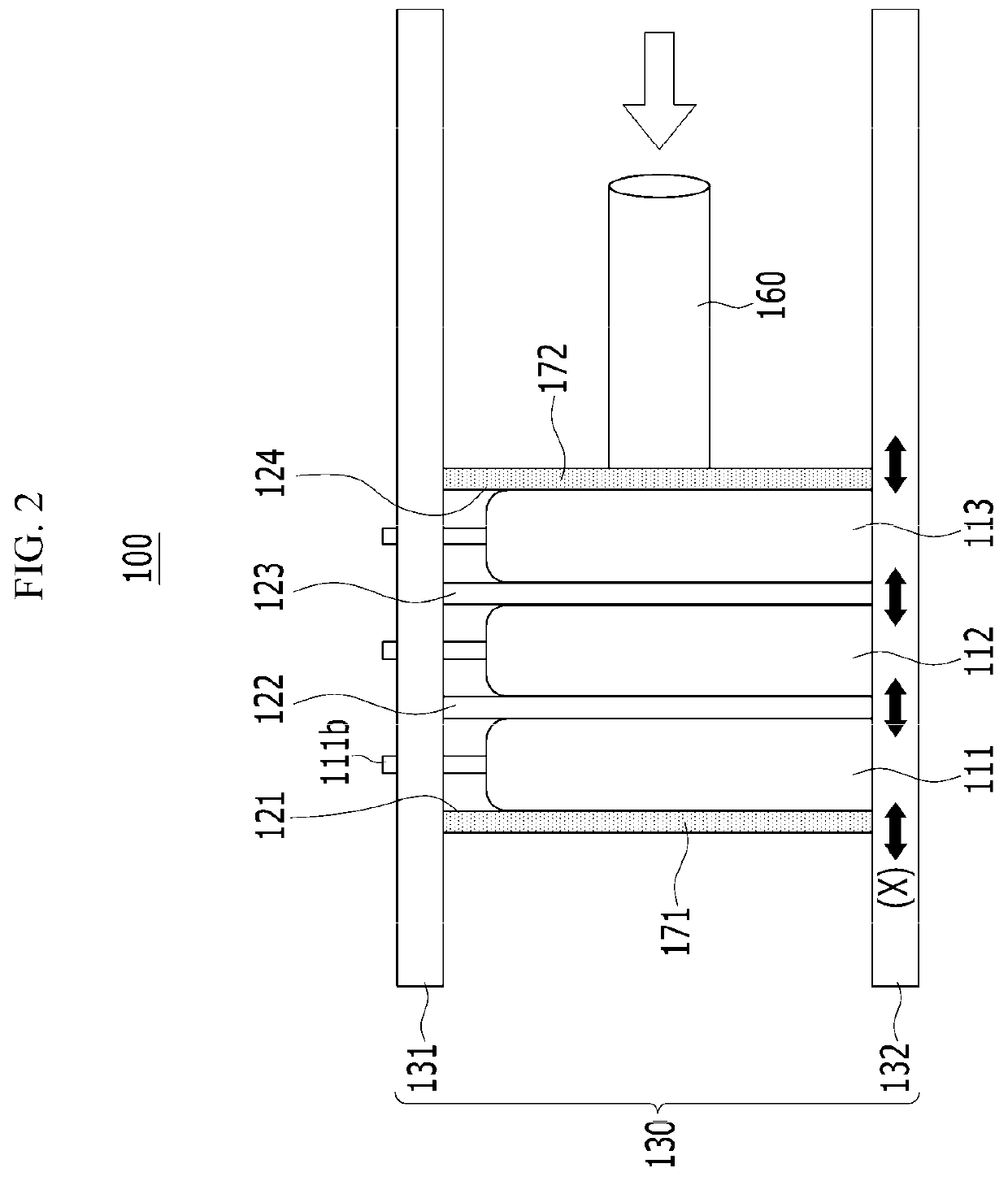 Pressing jig comprising magnet and battery module comprising the same