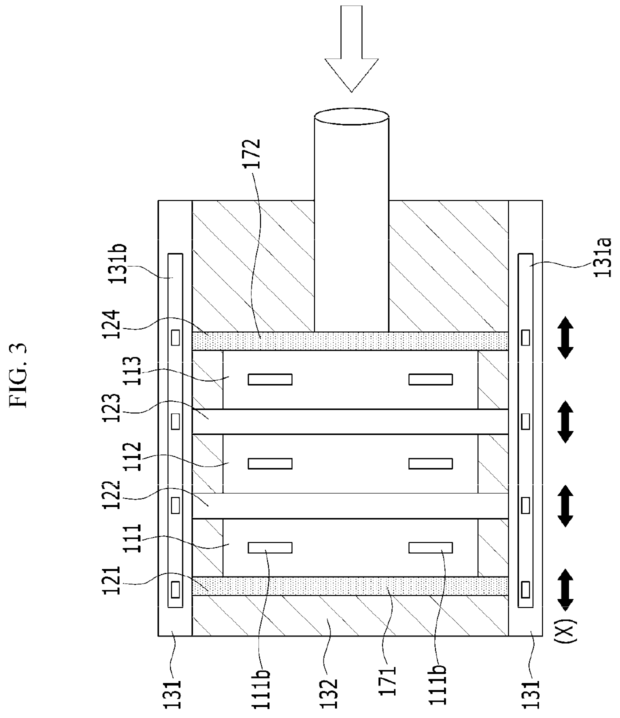 Pressing jig comprising magnet and battery module comprising the same