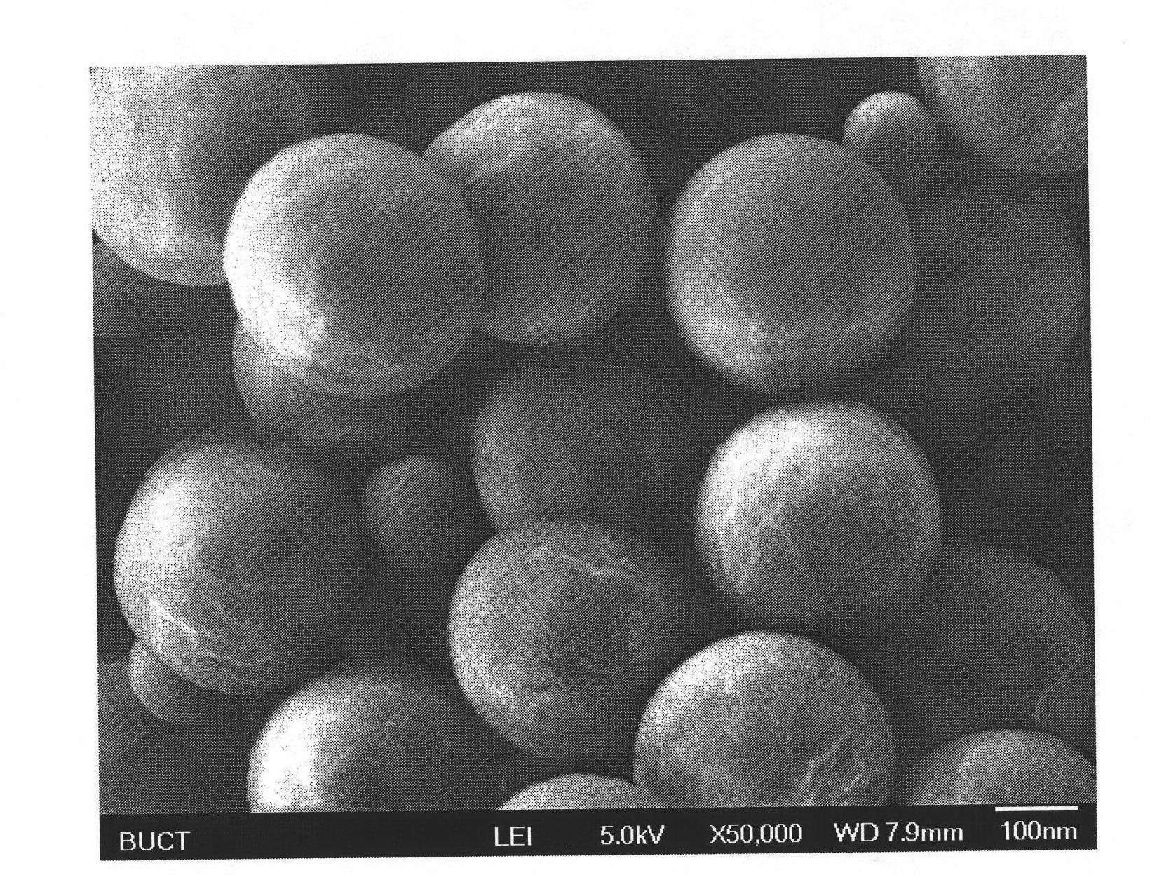 Preparation method of punicalagin molecular imprinted polymer microspheres