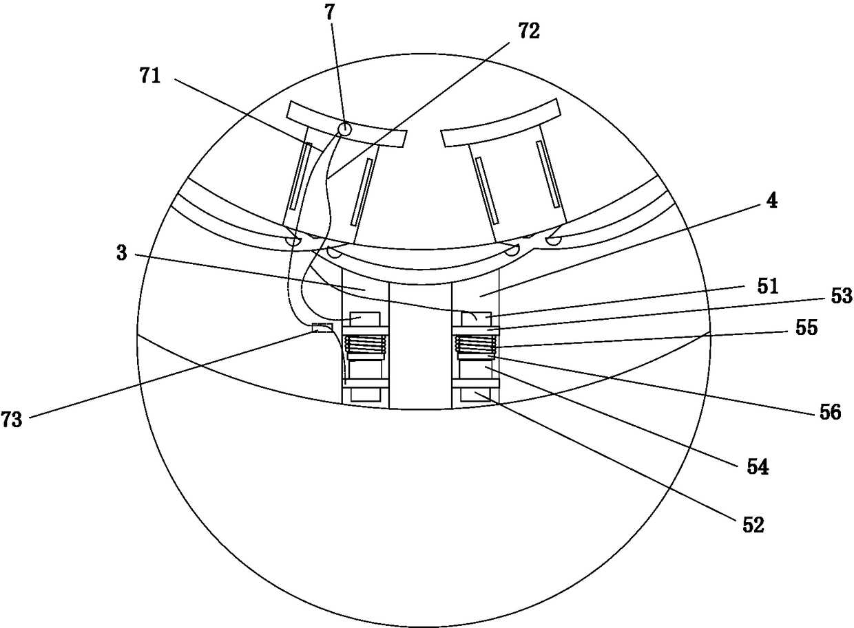 High-density winding punching sheet