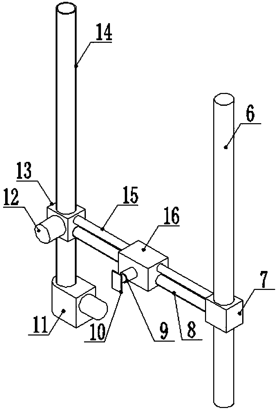 Method for rapid positioning query and management of bookcase with LED visible light