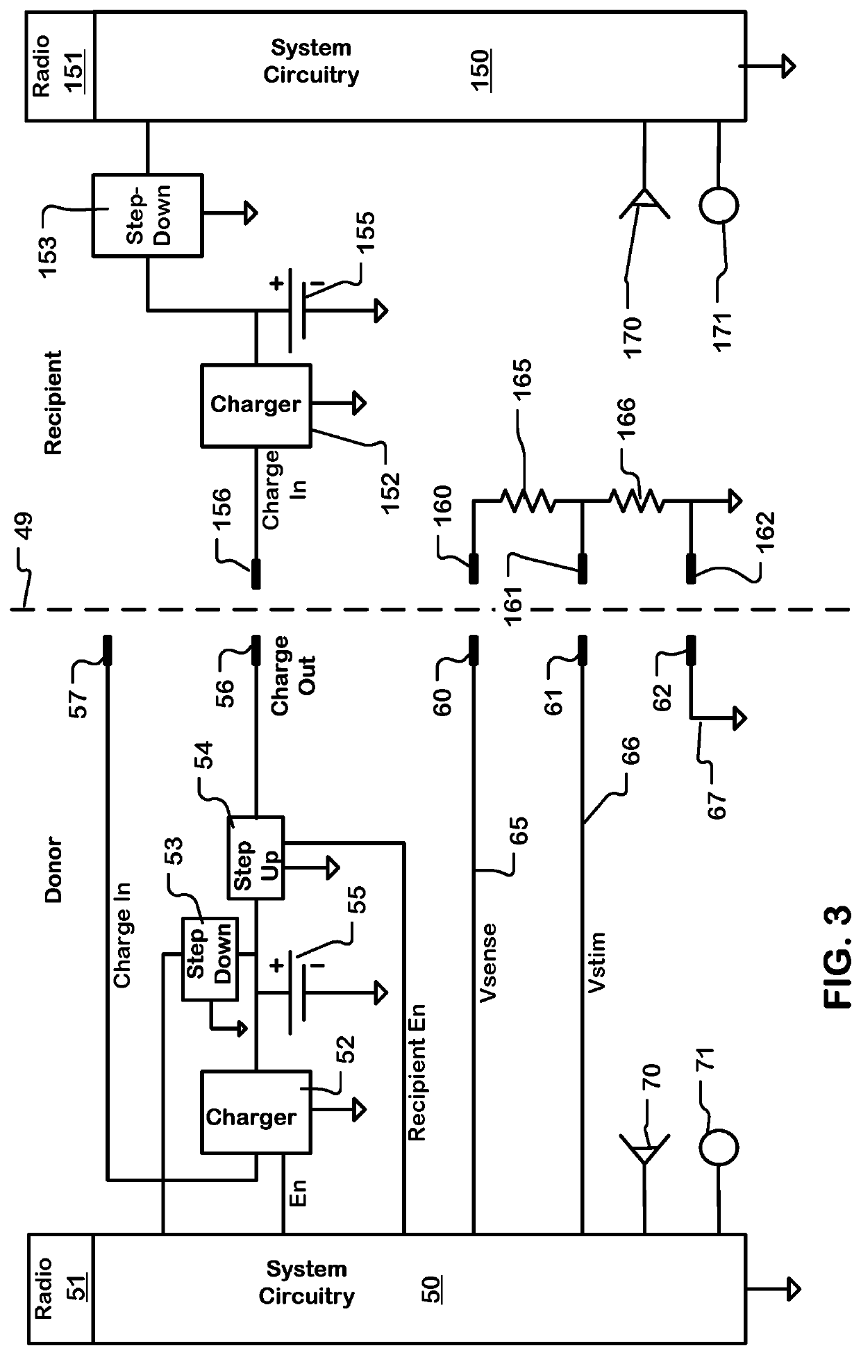 Transfer of Battery Charge from Donor to Recipient Appliance