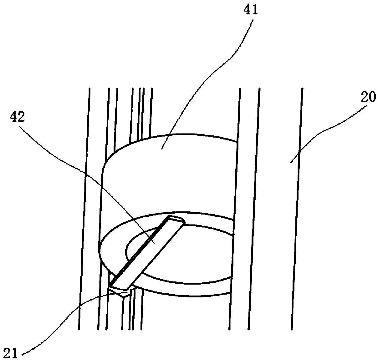 Reaction-controllable photocatalytic fiber sewage treatment equipment and use method thereof