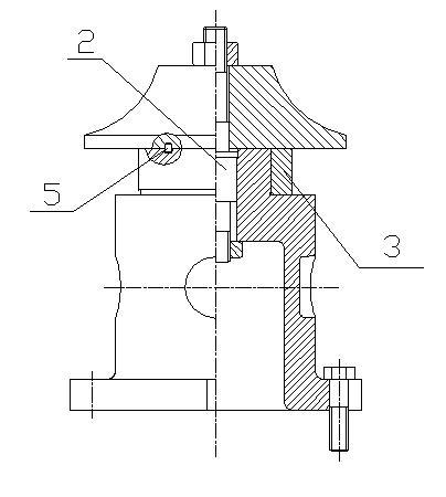 Special multifunctional multi-shaft numerically controlled clamp for processing centrifugal vane wheel, and manufacturing and installation method of special multifunctional multi-shaft numerically controlled clamp