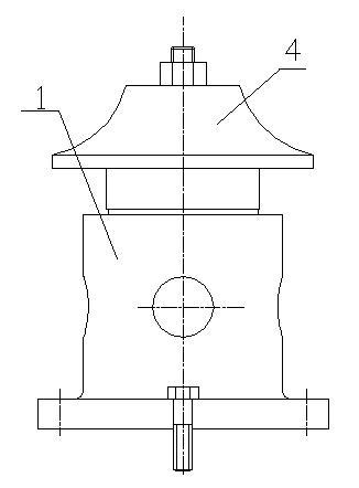 Special multifunctional multi-shaft numerically controlled clamp for processing centrifugal vane wheel, and manufacturing and installation method of special multifunctional multi-shaft numerically controlled clamp