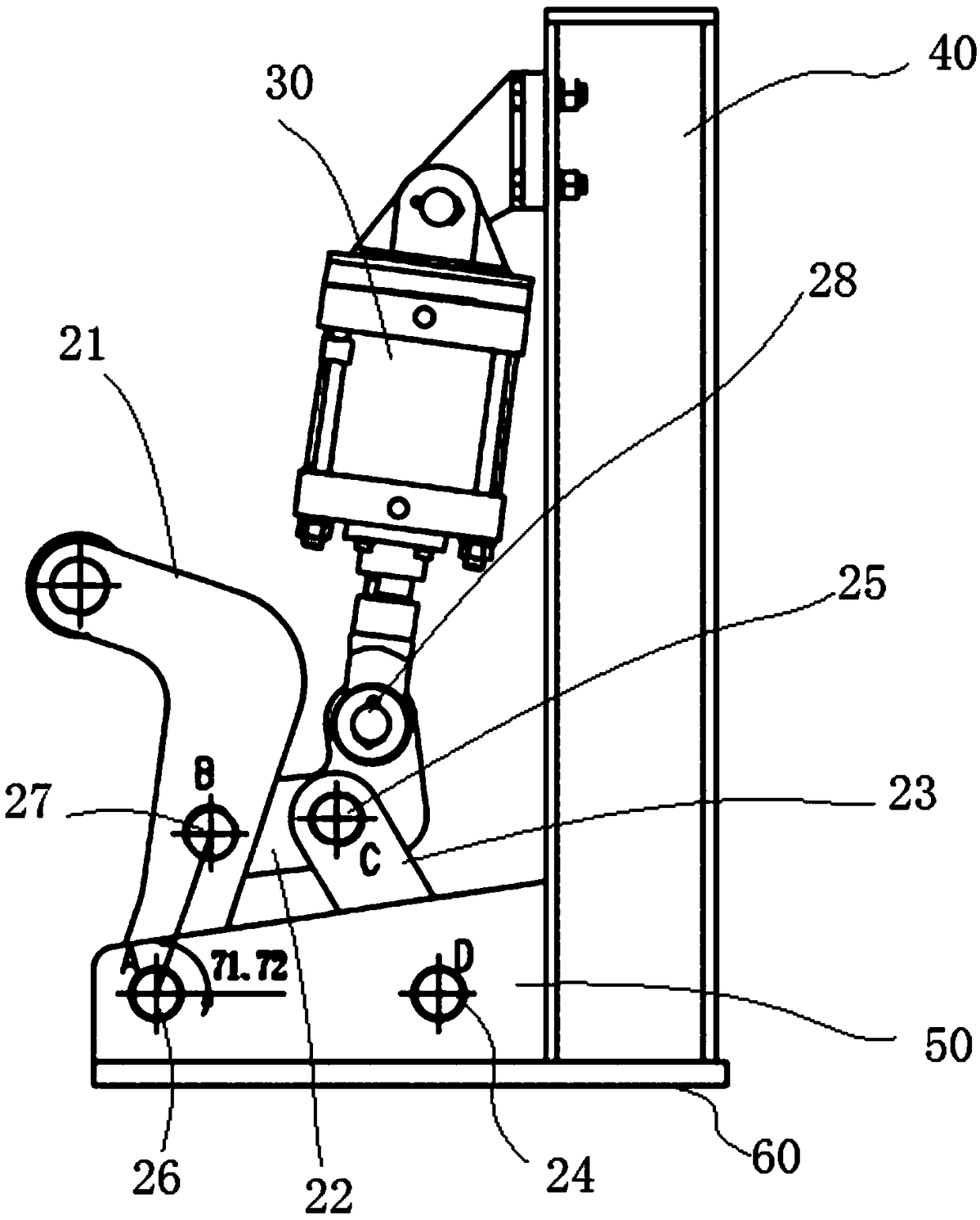 A lift positioning control device