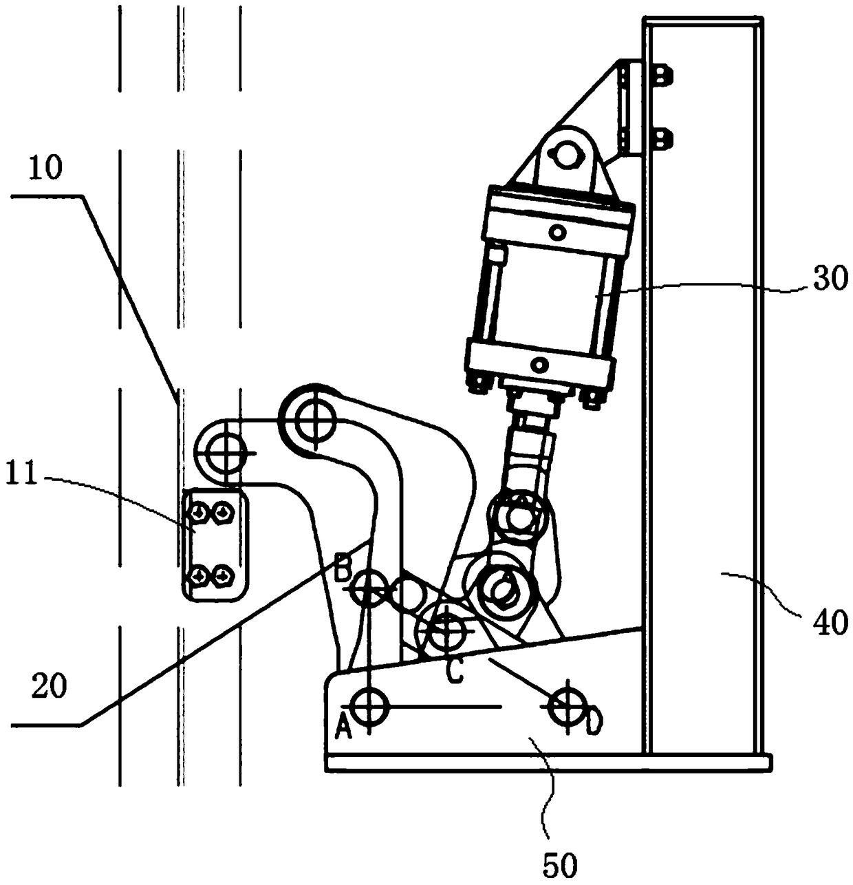 A lift positioning control device