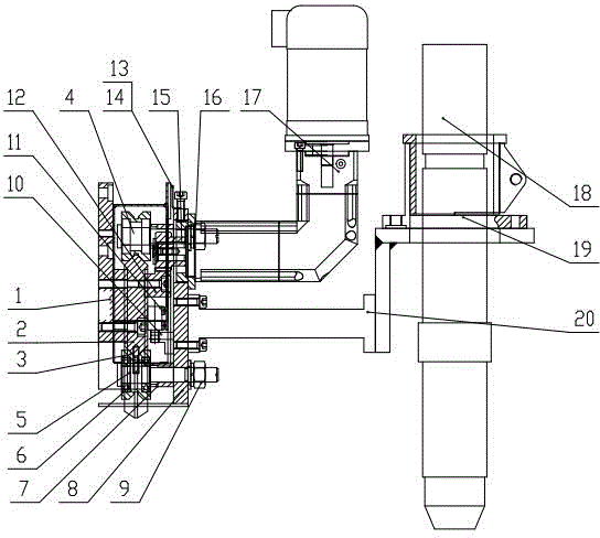 Plasma Cutting Linear Bevel Swing Device