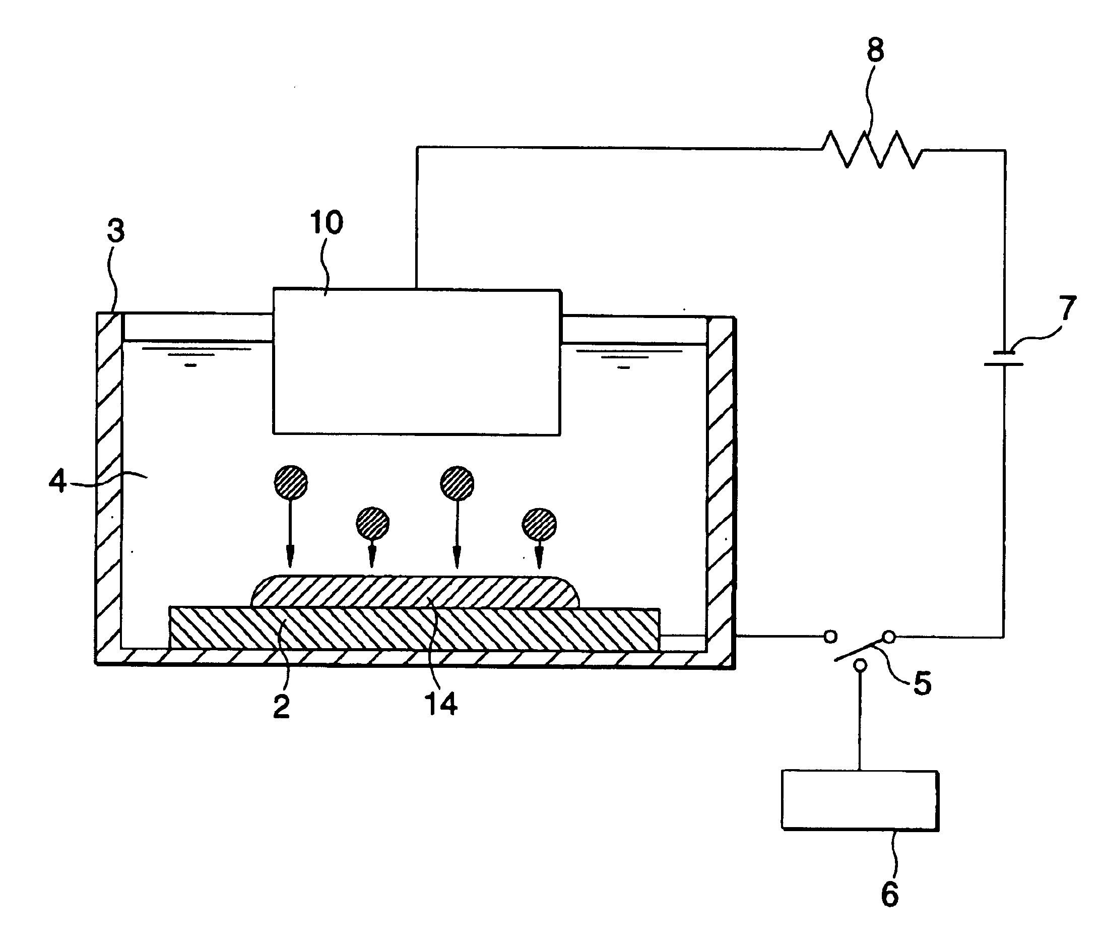 Discharge surface treating electrode and production method thereof