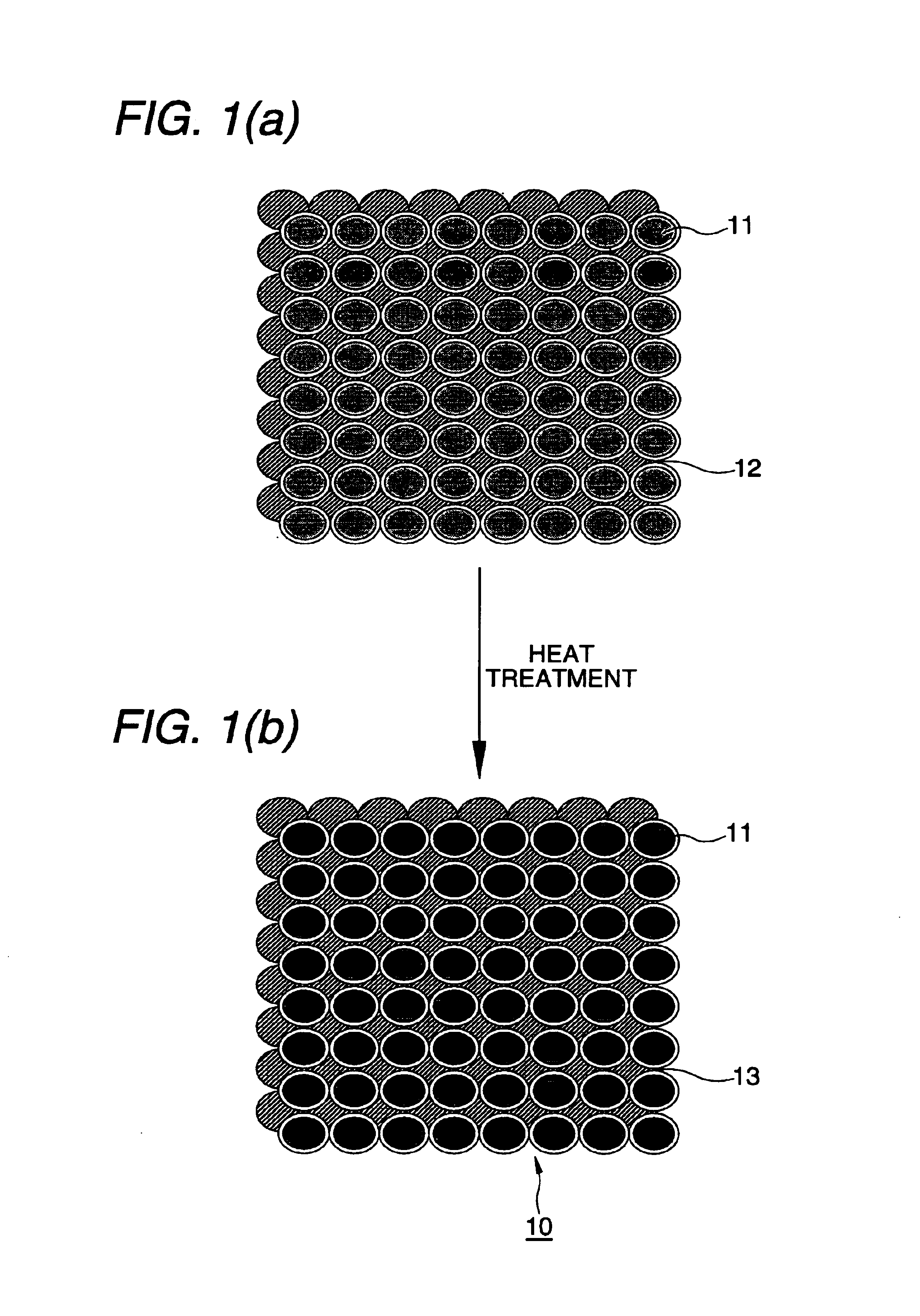 Discharge surface treating electrode and production method thereof