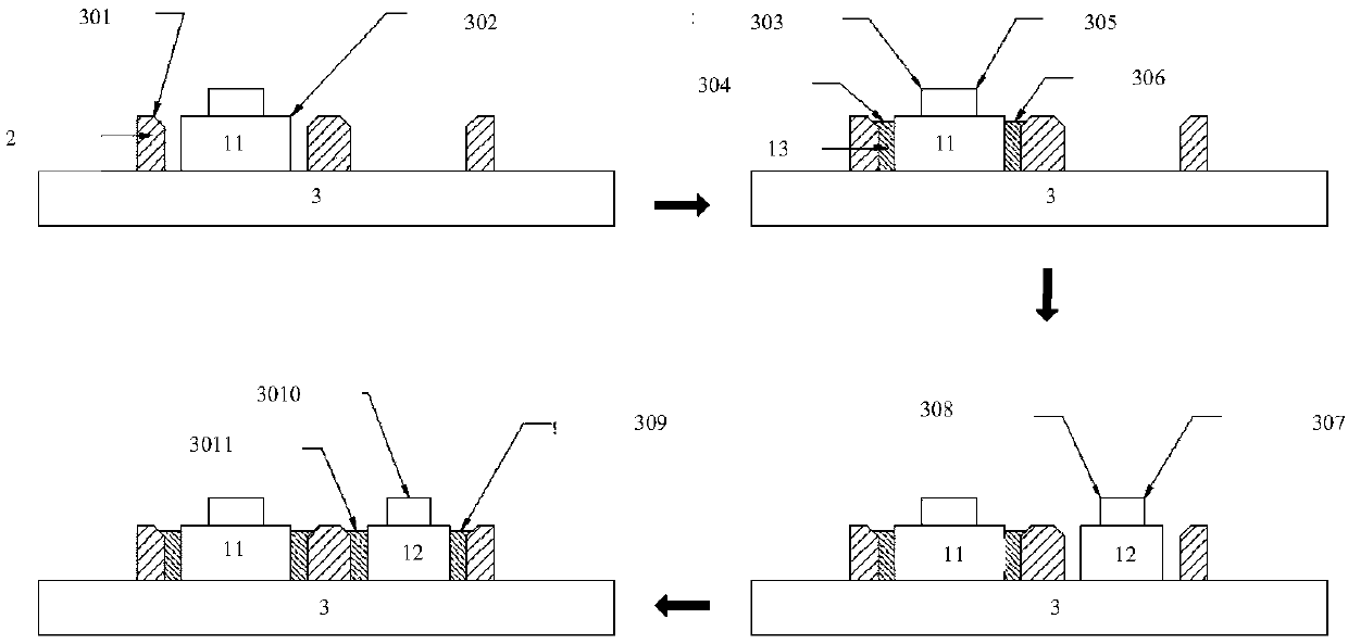 A dual-camera module assembly method, dual-camera module and mobile terminal