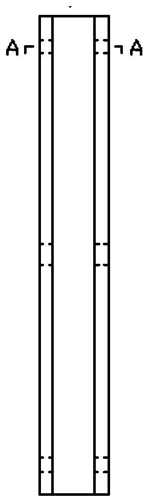 Measuring device for deep subsidence of soil mass and its application method