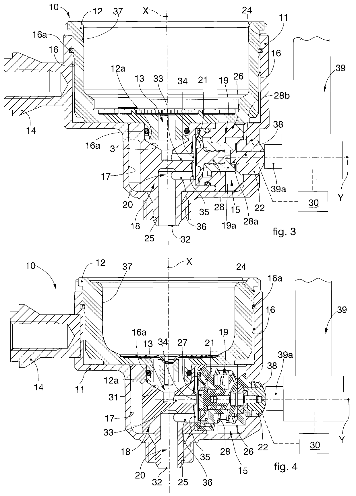 Delivery assembly for a coffee beverage and corresponding delivery machine