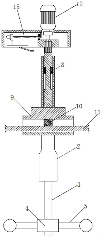 Suspension type paint spraying fixing and rotating mechanism for computer case