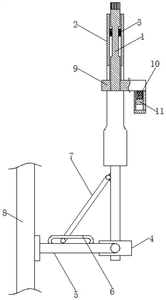 Suspension type paint spraying fixing and rotating mechanism for computer case