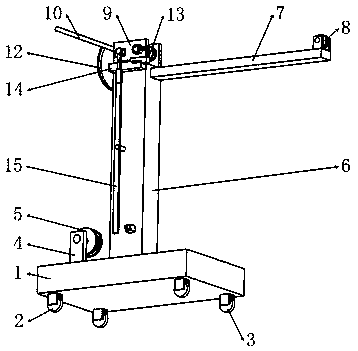 Small hoisting machine used in municipal engineering