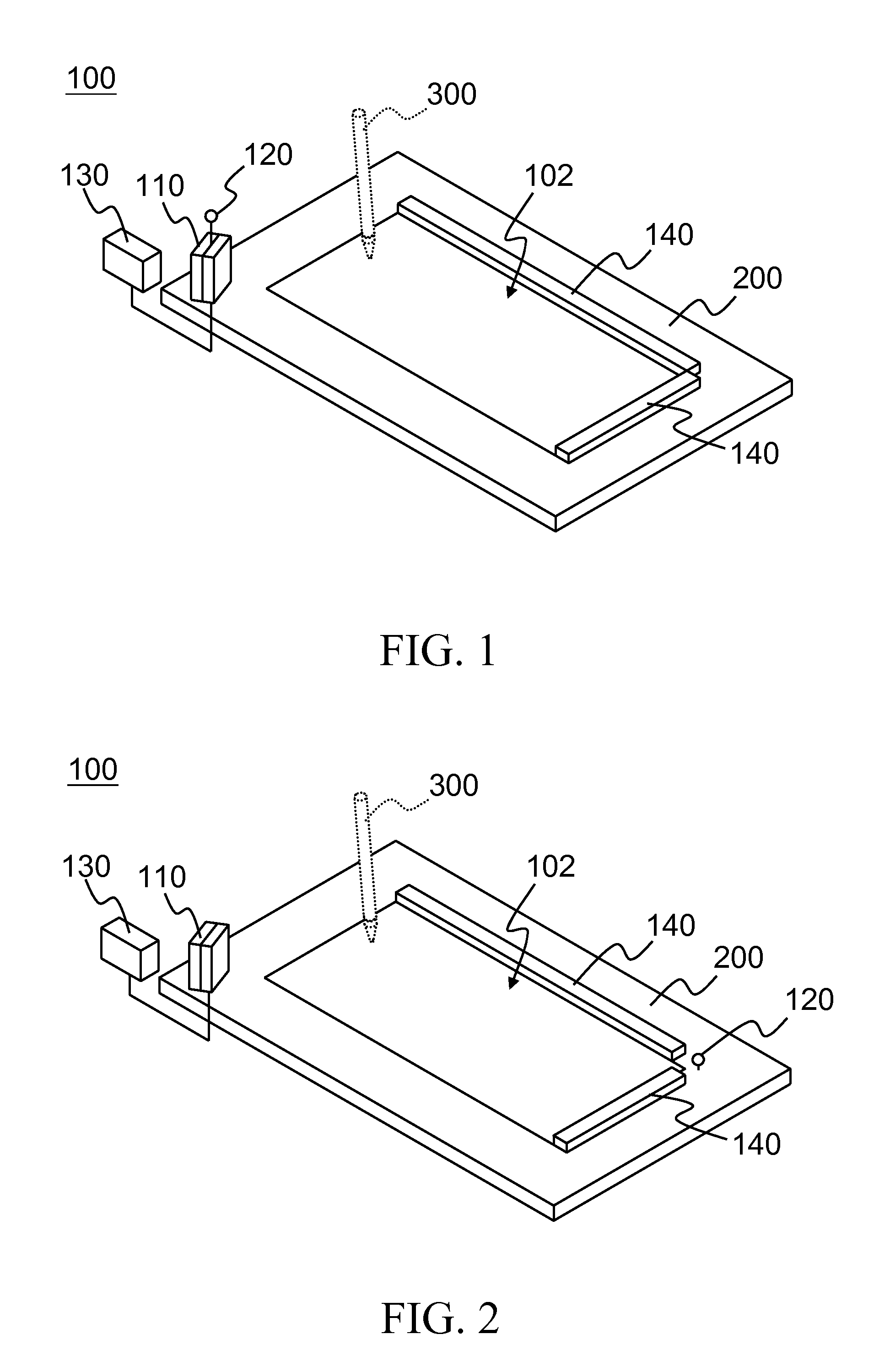 Optical touch device