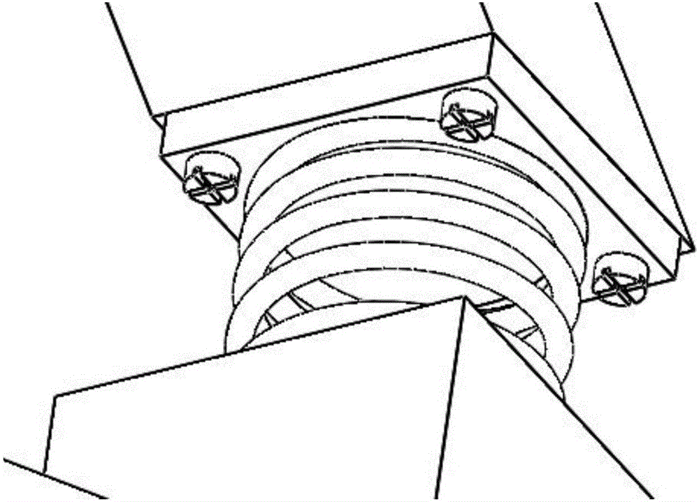 Aircraft underframe with function of delivering goods