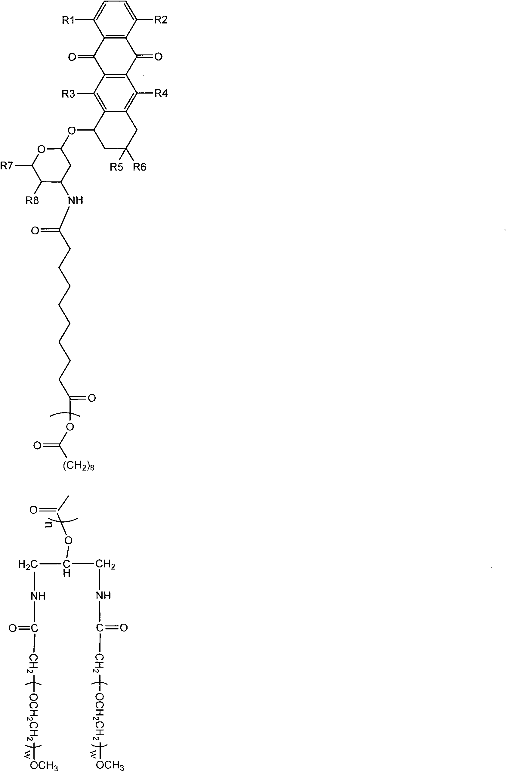 New compound having anthracycline antibiotic structure, and preparation method and application thereof