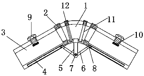 Optical cable accessory for connecting optical cables