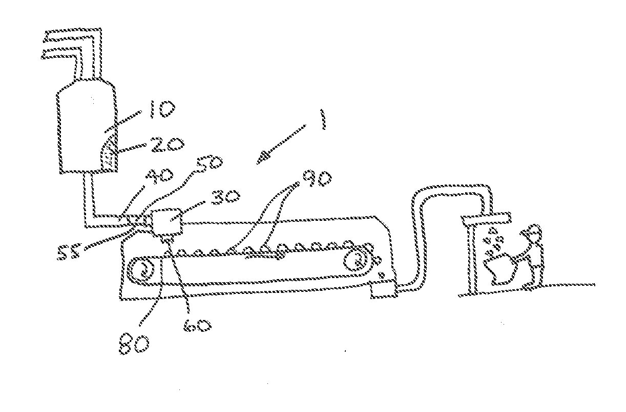Apparatus and process for forming particles