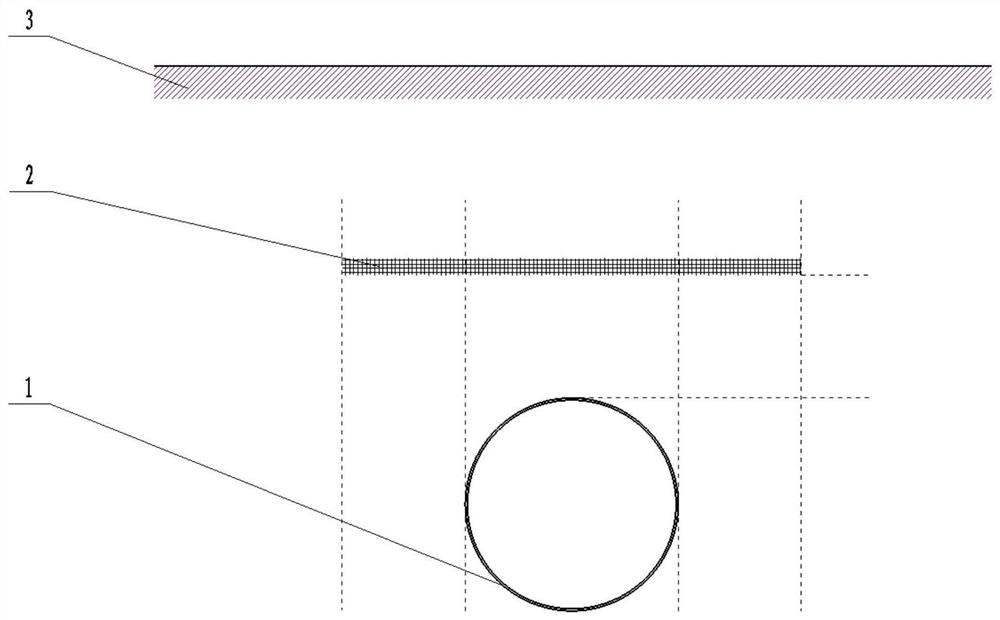 A warning filler, its preparation method and its application in protecting buried pipelines