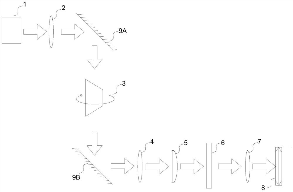 Single-pixel tomography scanning device based on time-division amplitude modulation