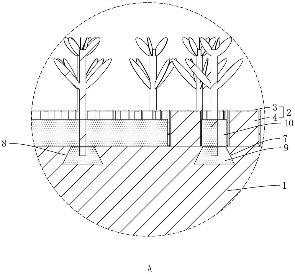 A method of repairing quarry in permafrost area