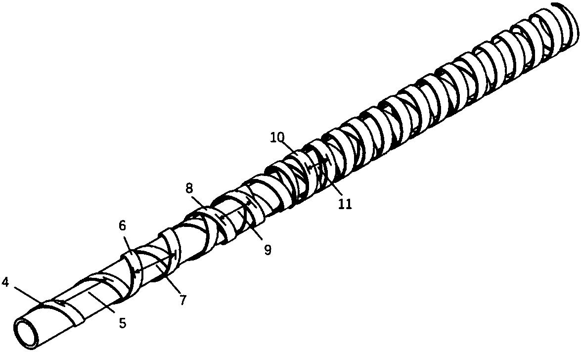 High-temperature superconductive current-sharing cable and current sharing realizing method