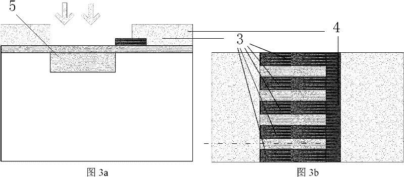 Comb-shaped gate composite source MOS (Metal Oxide Semiconductor) transistor and manufacturing method thereof
