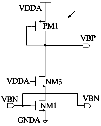 Multi-bias voltage-controlled oscillator with radiation-resistant function