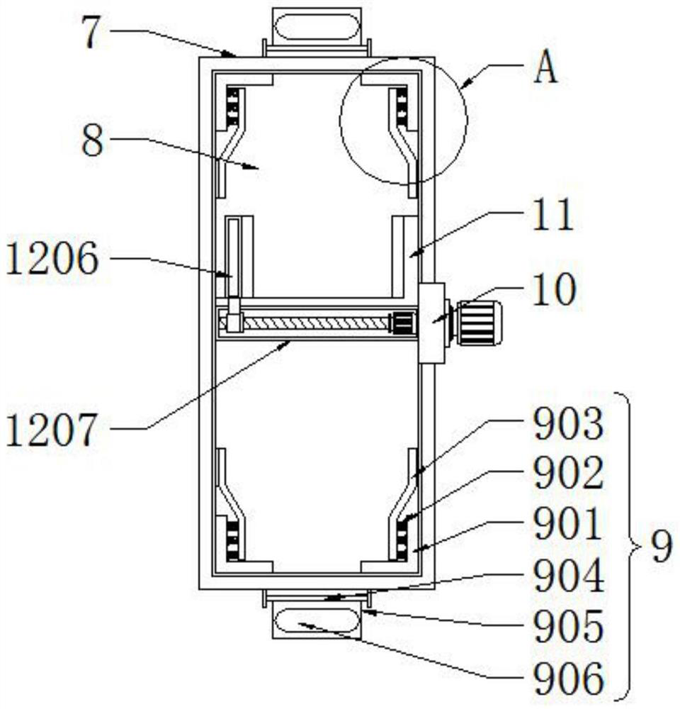 Bluetooth earphone mainboard production workbench capable of adjusting and controlling steering direction